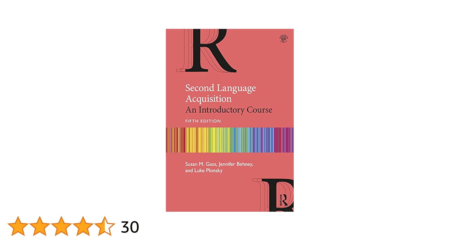 Second Language Acquisition 第５版 Amazon.co.jp: Second Language Acquisition : Gass, Susan M